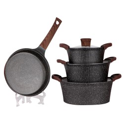 طقم طناجر جرانيت  13قطعة