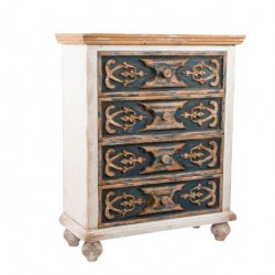 خزانة خشبية تصميم عتيق 85 * 35.5 * 104 