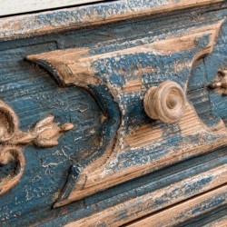 خزانة خشبية تصميم عتيق 85 * 35.5 * 104 