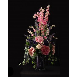 تنسيقة أزهار جوري 