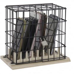 قفص معدني لوضع الهواتف 21.5 * 12 * 19