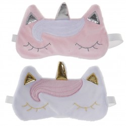 غطاء عيون للنوم والإسترخاء عدد 2 قياس 11 * 1 * 18