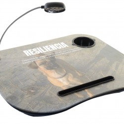 قاعدة للحاسوب المحمول مع  إضاءة 48 * 38 * 7