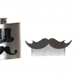 مجموعة العناية للرجل باللون الفضي 