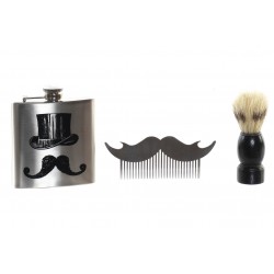 مجموعة العناية للرجل باللون الفضي 