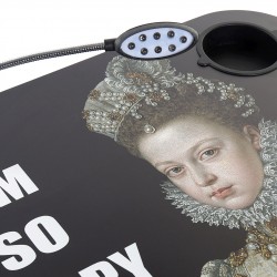 قاعدة للحاسوب المحمول مع  إضاءة 48 * 38 * 7