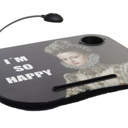 قاعدة للحاسوب المحمول مع  إضاءة 48 * 38 * 7