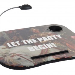 قاعدة للحاسوب المحمول مع  إضاءة 48 * 38 * 7