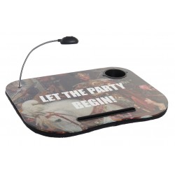 قاعدة للحاسوب المحمول مع  إضاءة 48 * 38 * 7