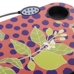 قاعدة للحاسوب المحمول مع  إضاءة 48 * 38 * 7