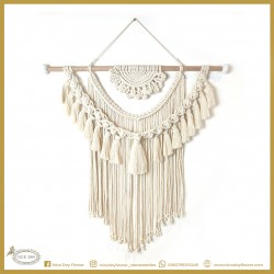 مكرمية جدارية من النسيج 80 سم * 80 سم