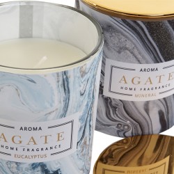 شمع زجاجي عدد 2 قياس 6 * 6 * 7.5 