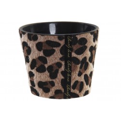 شمعة بلون البرية البني قياس 11X11X9,5