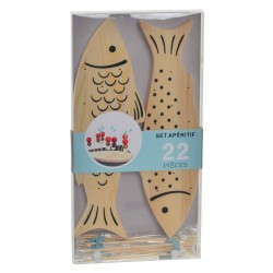 قاعده خشبه لتذوق الطعام عدد2 قياس 27*8.5*14.5