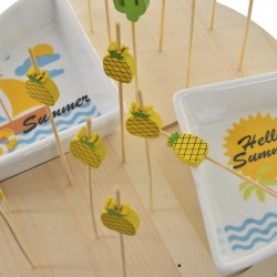 طاوله خشبيه لتذوق الطعام عدد 1  25*25