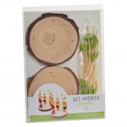 طاوله خشبيه لتذوق الطعام عدد2 مقاس 10*9.5*12