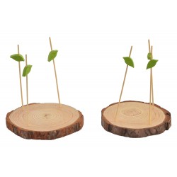 طاوله خشبيه لتذوق الطعام عدد2 مقاس 10*9.5*12