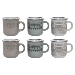 ماج زجاج عدد 6 مقاس 9*7*6.5