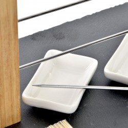 قطعه خشبيه للتذوق  عدد1  مقاس30*20*25