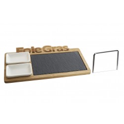 قطعه خشبيه للطعام عدد 1 مقاس 28*17*2