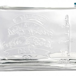 موزع زجاج من المعدن 3 لتر عدد1 مقاس 12*32*14  