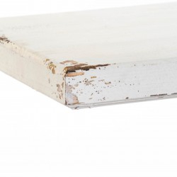 طاولة ( كونسول ) على شكل أجنحة لون أبيض ذات صميم عتيق قياس ( 120X34X85 )