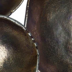 لوحة حائط ديكورية من الألومنيوم 120X12X76 