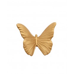 ديكورية الفراشة لون ذهبي / كبير