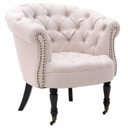 كرسي لون كريمي