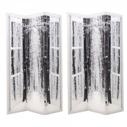 قاطع من الخشب و القماش