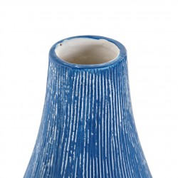 مزهرية لون أزرق قياس 11 * 11 * 30.5 مزهرية لون أزرق قياس 11 * 11 * 30.5