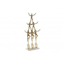 تحفة ديكورية من مادة الريزن وقاعدة من الرخام قياس 48.5 * 8 * 23