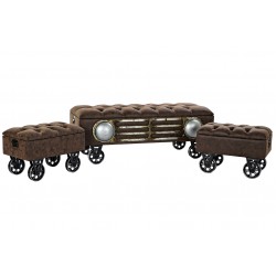 جلسة كاملة من المخمل مع مخزن لكل جلسة قياس 47 * 50 * 120