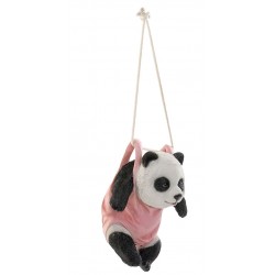 تحفة ديكورية على شكل حيوان ( دب الباند ) يتم تعليقه , مصنوع من مادة الريزن قياس 16 * 12.5 * 20