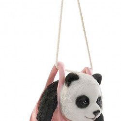 تحفة ديكورية على شكل حيوان ( دب الباند ) يتم تعليقه , مصنوع من مادة الريزن قياس 16 * 12.5 * 20