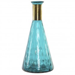 مزهرية من الزجاج قياس 33 * 15 * 15