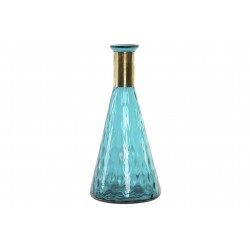 مزهرية من الزجاج قياس 33 * 15 * 15