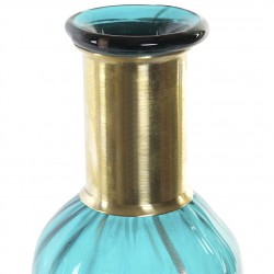 مزهرية من الزجاج و المعدن قياس 34.5 * 10 * 10 مزهرية من الزجاج و المعدن قياس 34.5 * 10 * 10