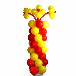 بالون الورد