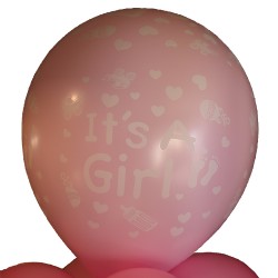 بالون أعياد ميلاد " بنات " 