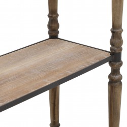 أرفف خشبية قياس 62*32*140