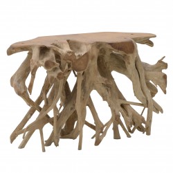 طاولة عرض ( كونسول ) من الخشب الطبيعي , قياس 120*45*80