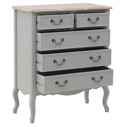 خزانة خشبية ذات تصميم عتيق , قياس 83*40*100