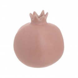 تحفة على شكل فاكهة الرمان لون زهري قياس 10 * 10  سم