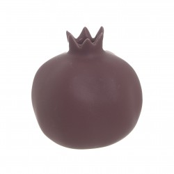 تحفة على شكل فاكهة الرمان لون أرجواني قياس 10 * 10 سم