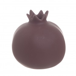 تحفة على شكل فاكهة الرمان لون أرجواني قياس 8 * 8 سم