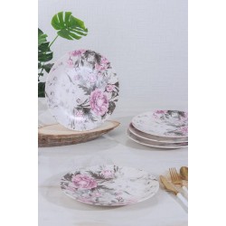 طقم صحون تقديم مصنوع من السيراميك قياس 26 سم عدد6