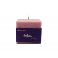 شمعة برائحة اللافندر