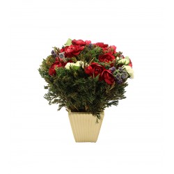 باقة أزهار مجفف ذات ألوان زاهية 