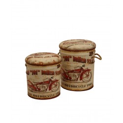 مقعد تخزين ديكوري 